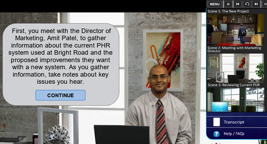 Navigate Scenario: Health Care Marketing