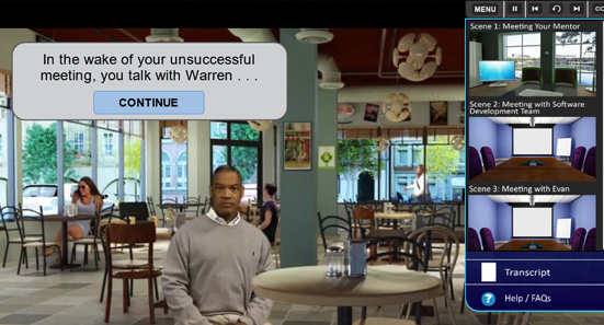 Navigate Scenario: Organizational Behavior